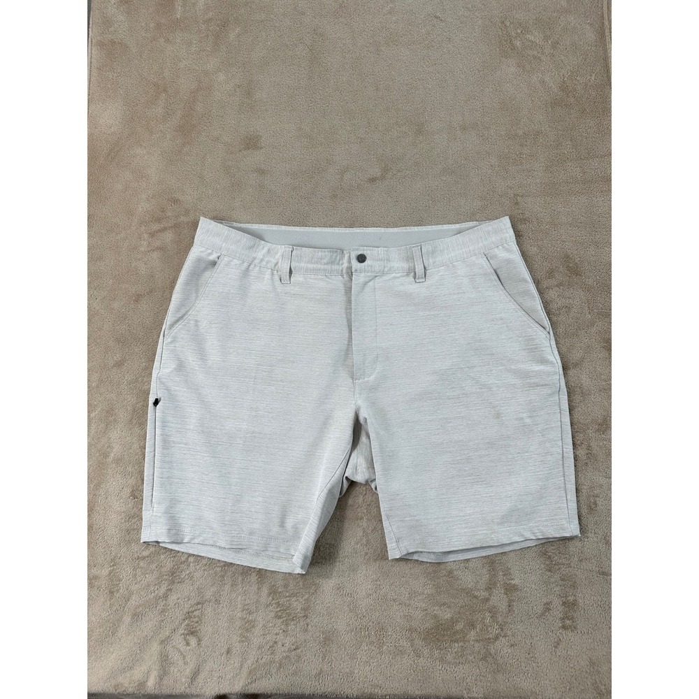 BYLT Premium Basics Everyday Shorts‎ Mens Size 40 Light Gray Oat Color
